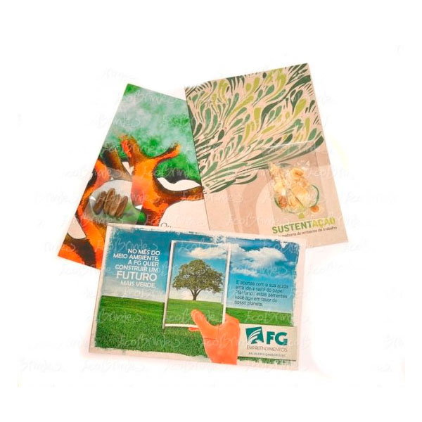 Kit Eco Postal Reciclato Sache