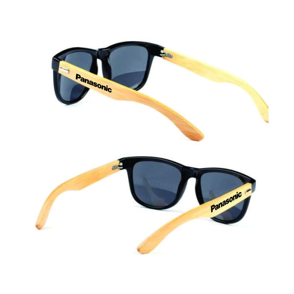 Óculos Hastes Bambu Personalizado