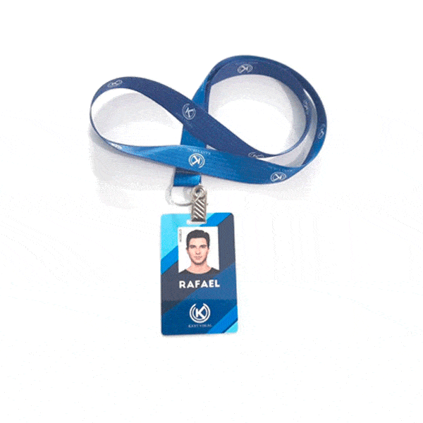 Crachás em pvc personalizado