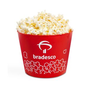 Balde de Pipoca Grande para Brindes Personalizados