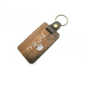 Chaveiro Madeira Luxo