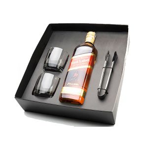 Kit Red Label com 2 Copos Personalizado