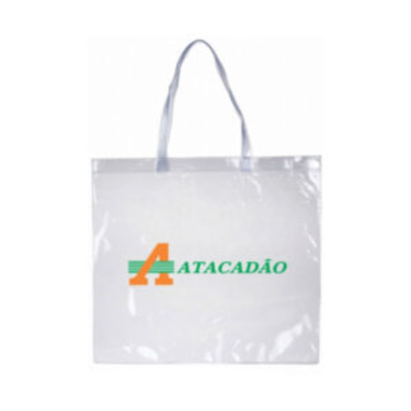 Sacola em PVC Transparente Personalizada