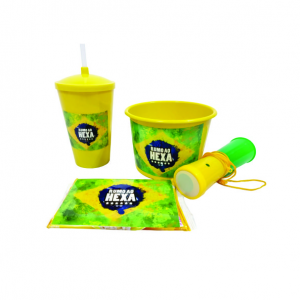 Kit Torcedor Brasil Personalizado